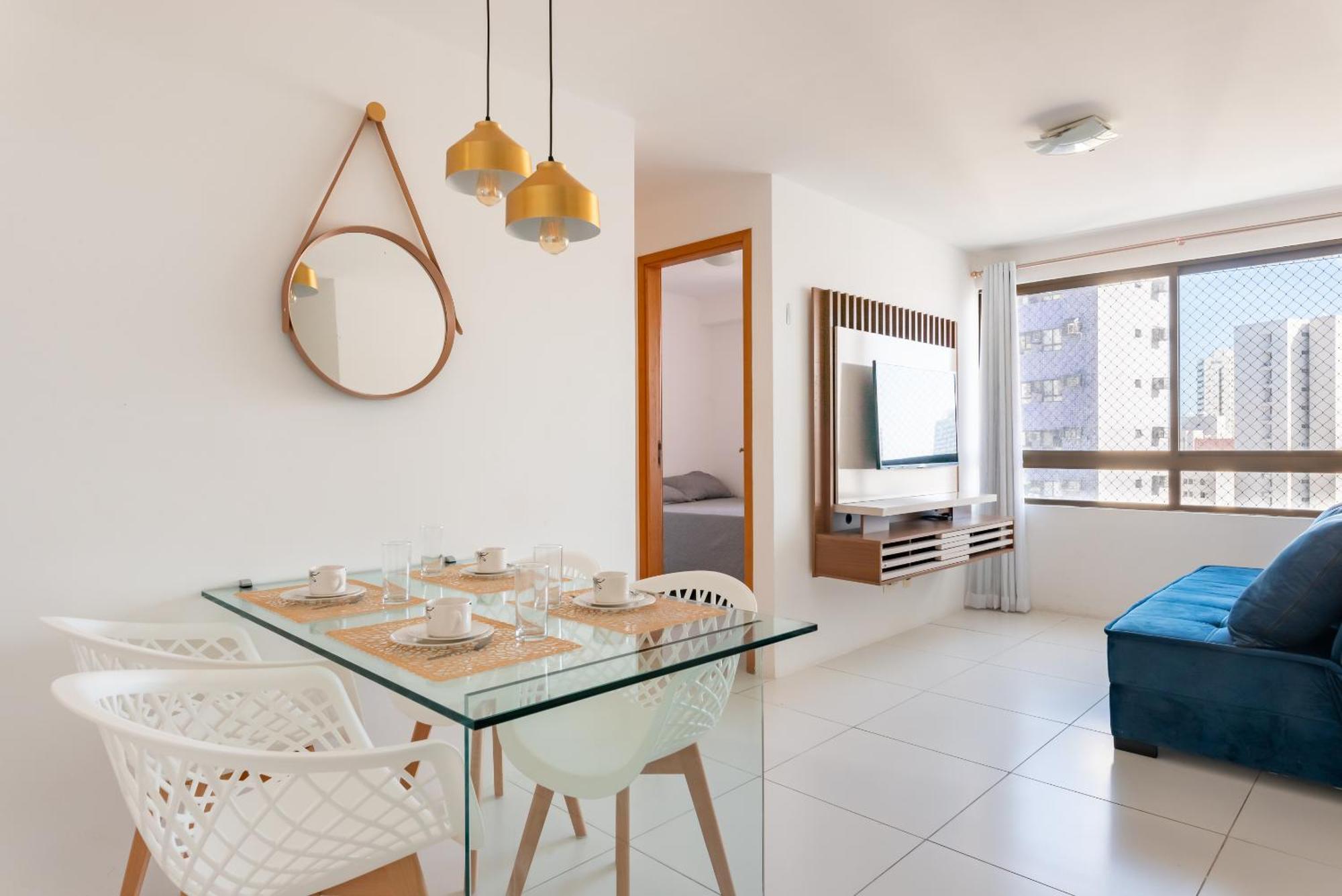 Flat 1701 - Portomar Home Club Ресифи Экстерьер фото