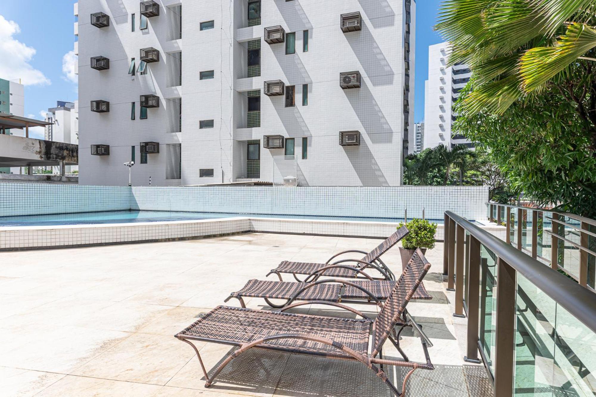 Flat 1701 - Portomar Home Club Ресифи Экстерьер фото